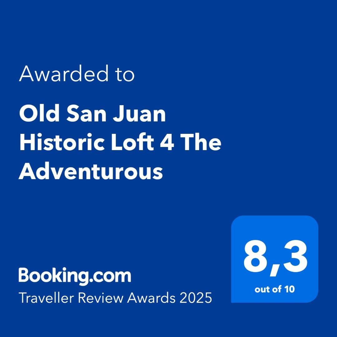 Apartament Old San Juan Historic Loft 4 The Adventurous Zewnętrze zdjęcie